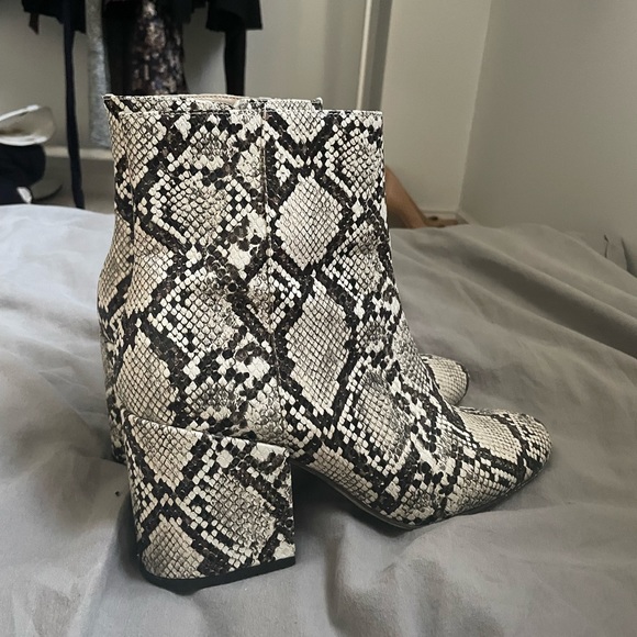 Snakeskin Booties - Picture 3 of 3